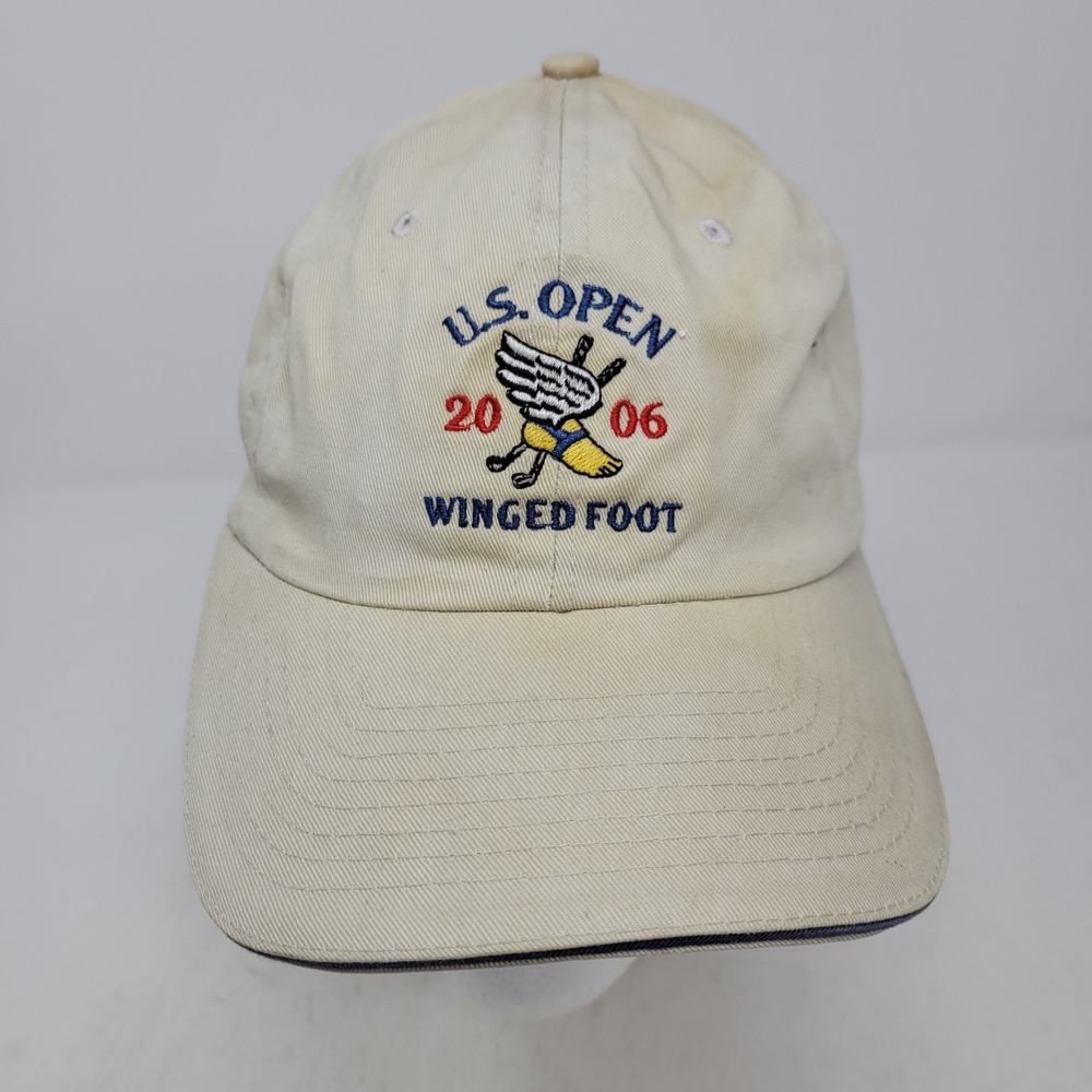 Vintage U.S. Open Hat Cap Strap Back Mens USGA‎ Golf Winged Foot Tournament 2006